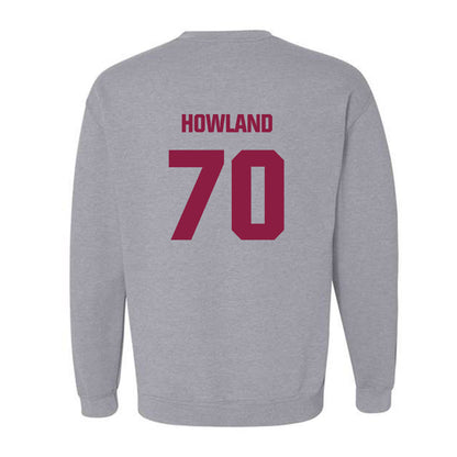 Virginia Tech - NCAA Football : Logan Howland - Classic Fashion Shersey Crewneck Sweatshirt-1
