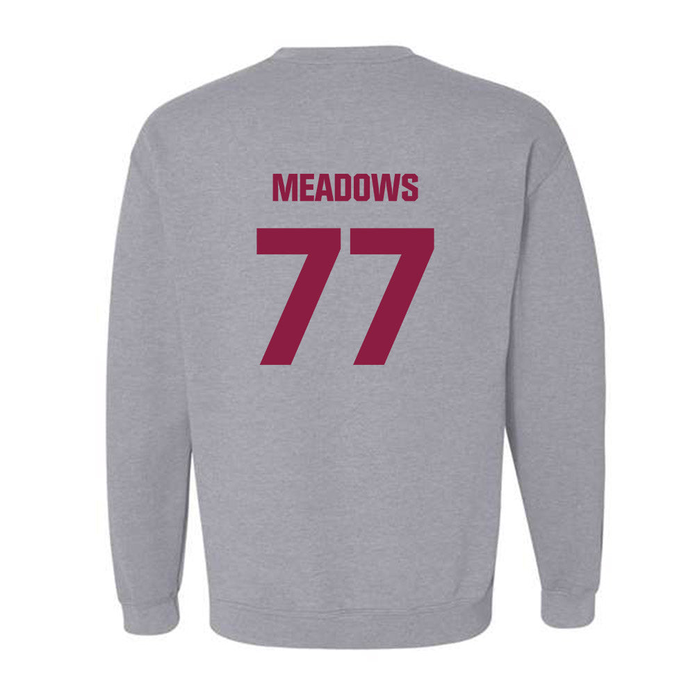 Virginia Tech - NCAA Football : Brody Meadows - Classic Fashion Shersey Crewneck Sweatshirt-1