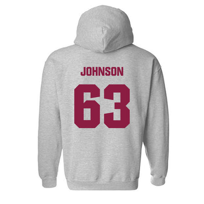 Virginia Tech - NCAA Football : Kamren Johnson - Classic Fashion Shersey Hooded Sweatshirt-1
