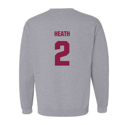 Virginia Tech - NCAA Football : Takye Heath - Classic Fashion Shersey Crewneck Sweatshirt-1