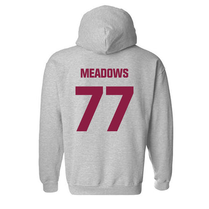 Virginia Tech - NCAA Football : Brody Meadows - Classic Fashion Shersey Hooded Sweatshirt