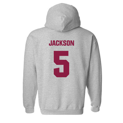 Virginia Tech - NCAA Football : Marlion Jackson - Classic Fashion Shersey Hooded Sweatshirt-1