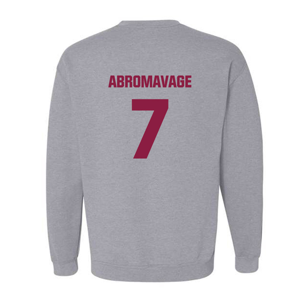 Virginia Tech - NCAA Softball : Nora Abromavage - Classic Fashion Shersey Crewneck Sweatshirt-1