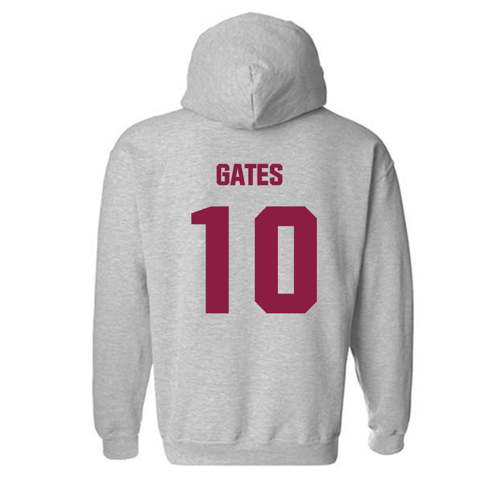 Virginia Tech - NCAA Baseball : Sam Gates - Classic Fashion Shersey Hooded Sweatshirt-1