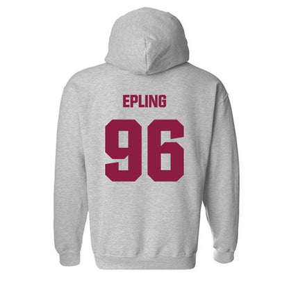 Virginia Tech - NCAA Football : Christian Epling - Classic Fashion Shersey Hooded Sweatshirt