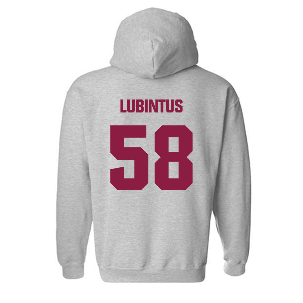 Virginia Tech - NCAA Football : Rose Lubintus - Classic Fashion Shersey Hooded Sweatshirt-1