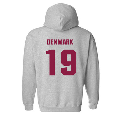 Virginia Tech - NCAA Football : Tyseer Denmark - Classic Fashion Shersey Hooded Sweatshirt-1