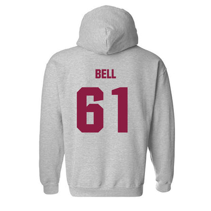 Virginia Tech - NCAA Football : Justin Bell - Classic Fashion Shersey Hooded Sweatshirt-1