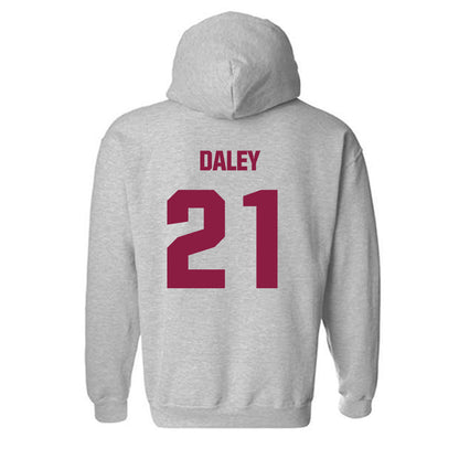 Virginia Tech - NCAA Women's Basketball : Melannie Daley - Classic Fashion Shersey Hooded Sweatshirt-1