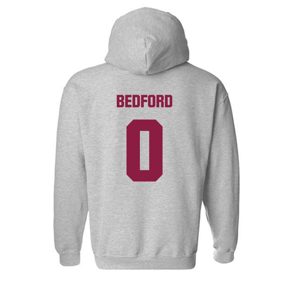 Virginia Tech - NCAA Men's Basketball : Jailen Bedford - Classic Fashion Shersey Hooded Sweatshirt-1