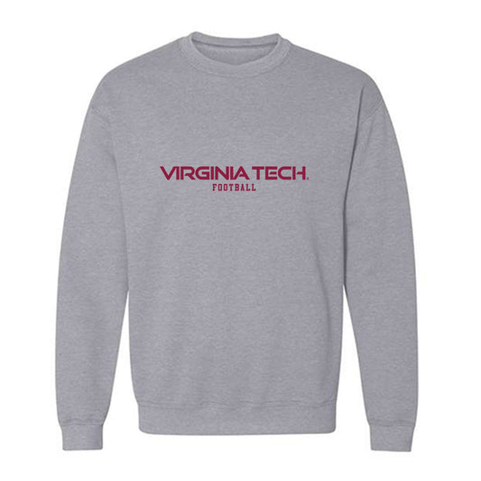 Virginia Tech - NCAA Football : Curtis Jones Jr - Classic Fashion Shersey Crewneck Sweatshirt-0