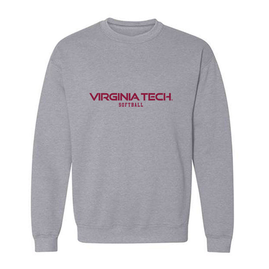 Virginia Tech - NCAA Softball : Sophie Kleiman - Classic Fashion Shersey Crewneck Sweatshirt-0