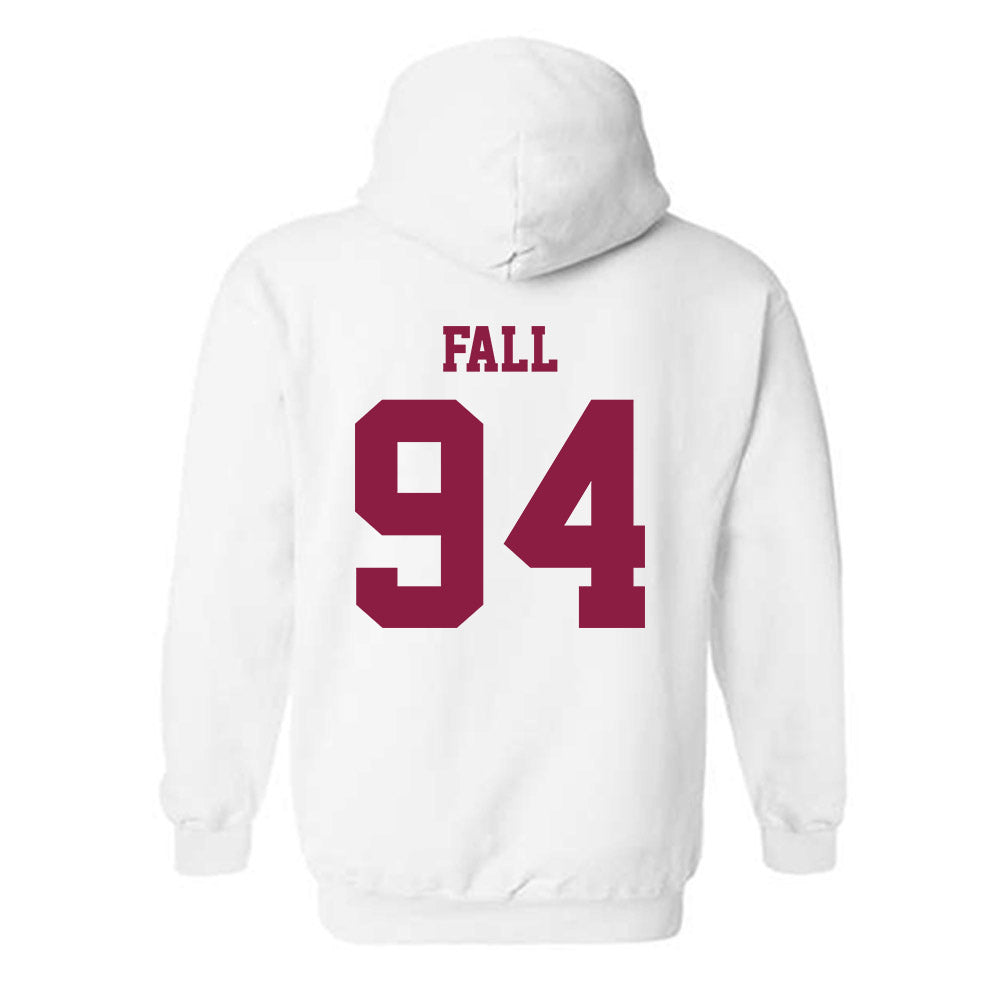 Virginia Tech - NCAA Football : Elhadj Fall - Classic Fashion Shersey Hooded Sweatshirt-1