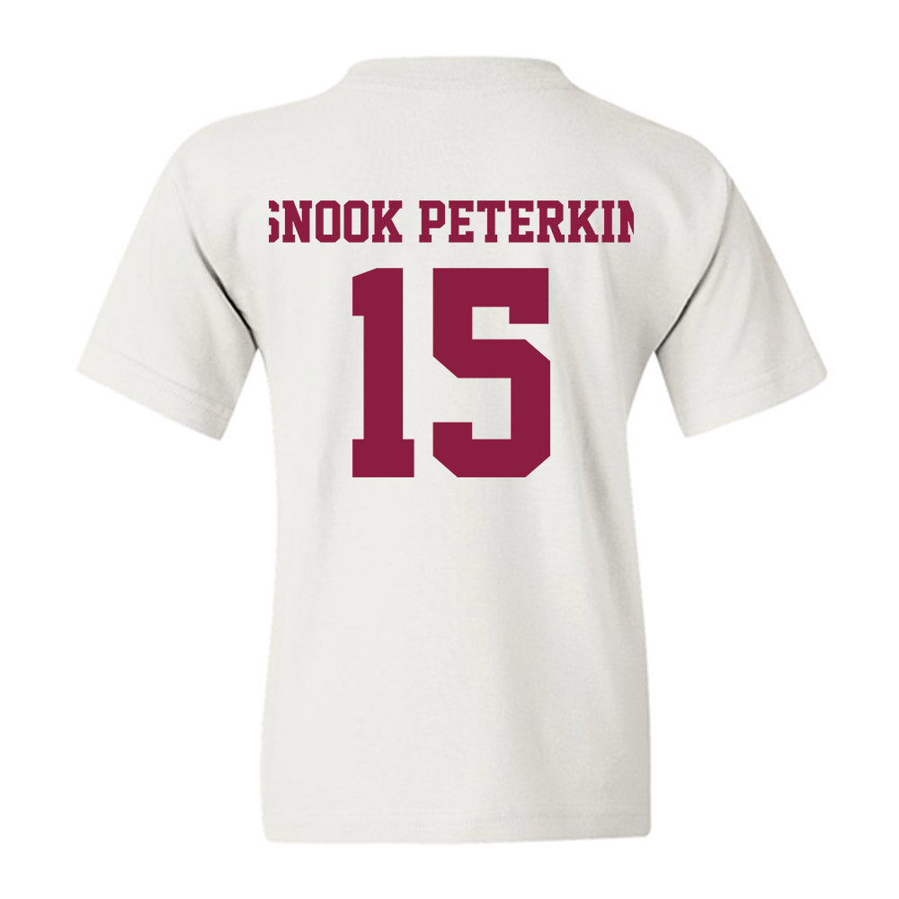 Virginia Tech - NCAA Football : Shamarius "Snook" Peterkin - Classic Fashion Shersey Youth T-Shirt-1