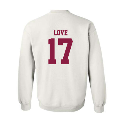 Virginia Tech - NCAA Football : John Love - Classic Fashion Shersey Crewneck Sweatshirt-1
