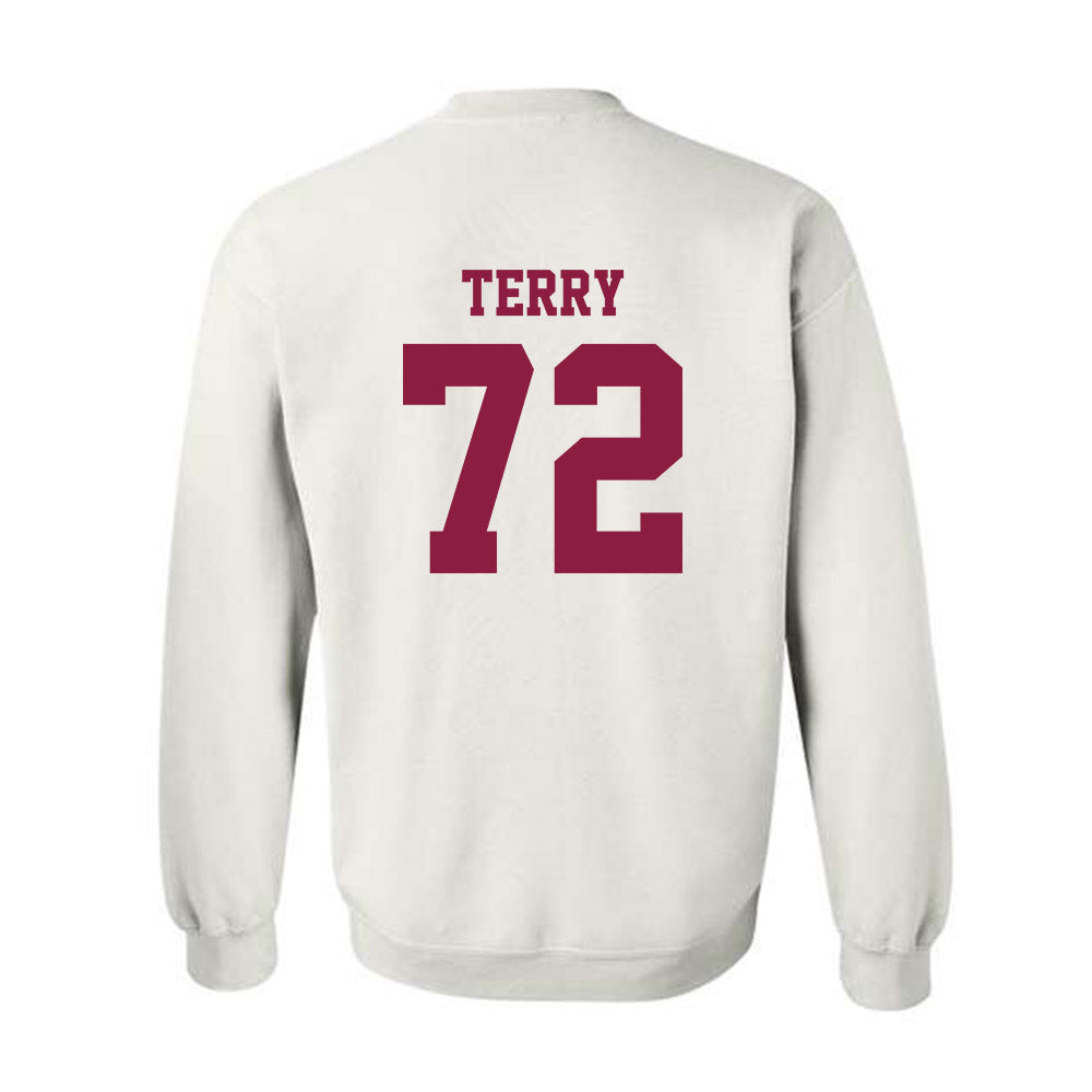 Virginia Tech - NCAA Football : Justin Terry - Classic Fashion Shersey Crewneck Sweatshirt-1