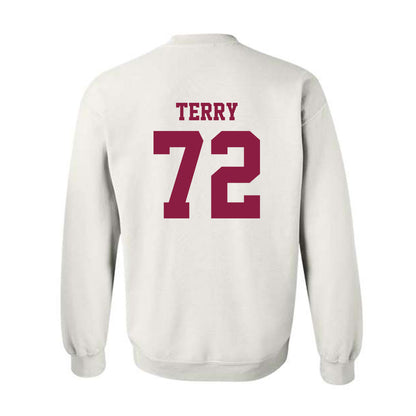 Virginia Tech - NCAA Football : Justin Terry - Classic Fashion Shersey Crewneck Sweatshirt-1