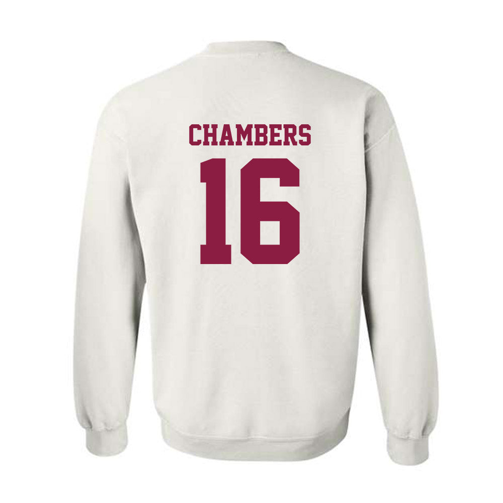Virginia Tech - NCAA Football : Noah Chambers - Classic Fashion Shersey Crewneck Sweatshirt-1