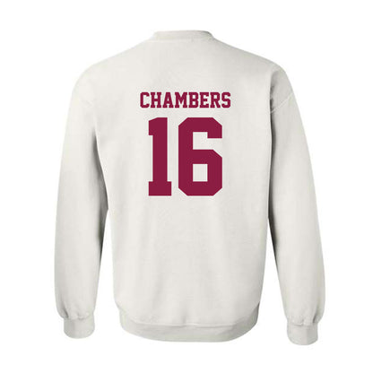 Virginia Tech - NCAA Football : Noah Chambers - Classic Fashion Shersey Crewneck Sweatshirt-1