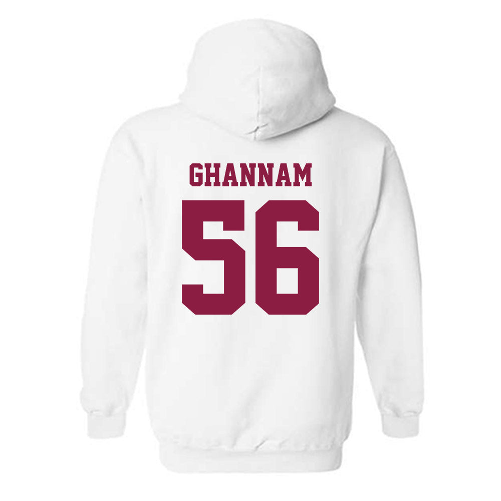 Virginia Tech - NCAA Football : Layth Ghannam - Classic Fashion Shersey Hooded Sweatshirt-1