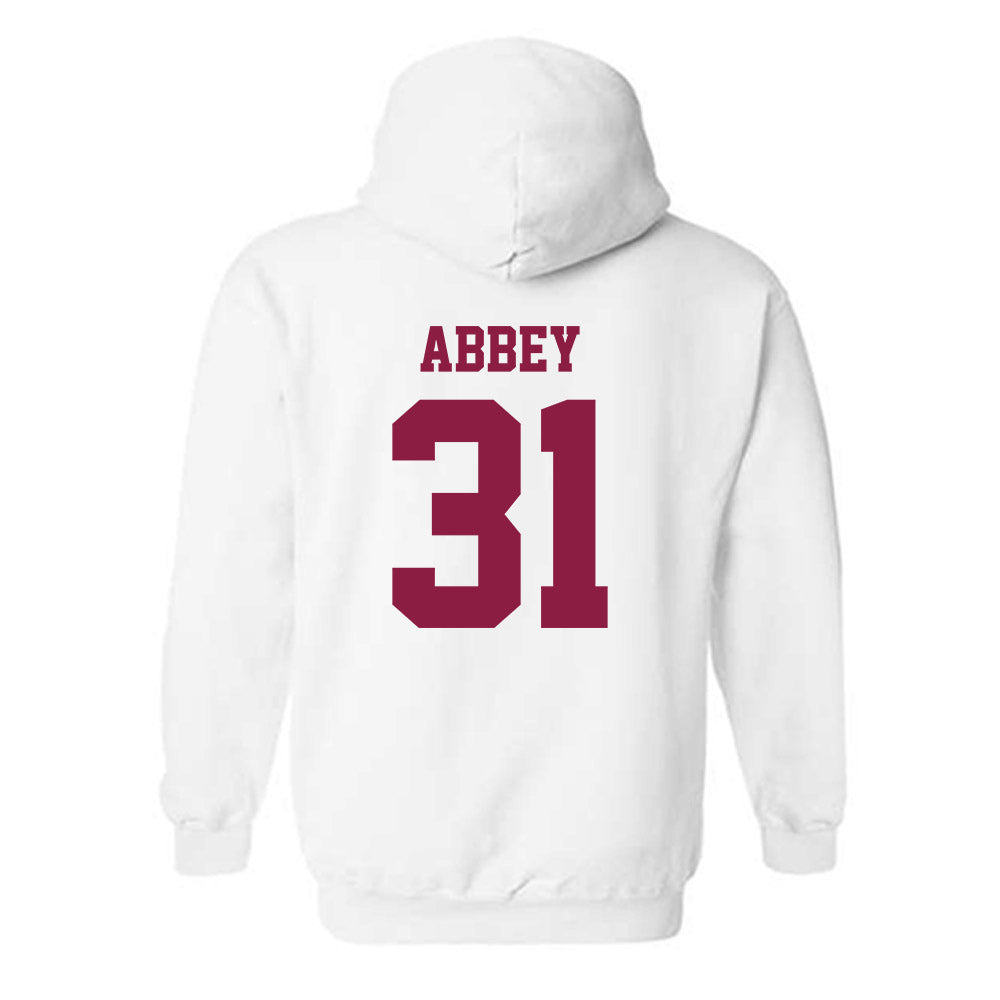 Virginia Tech - NCAA Football : Jason Abbey - Classic Fashion Shersey Hooded Sweatshirt-1