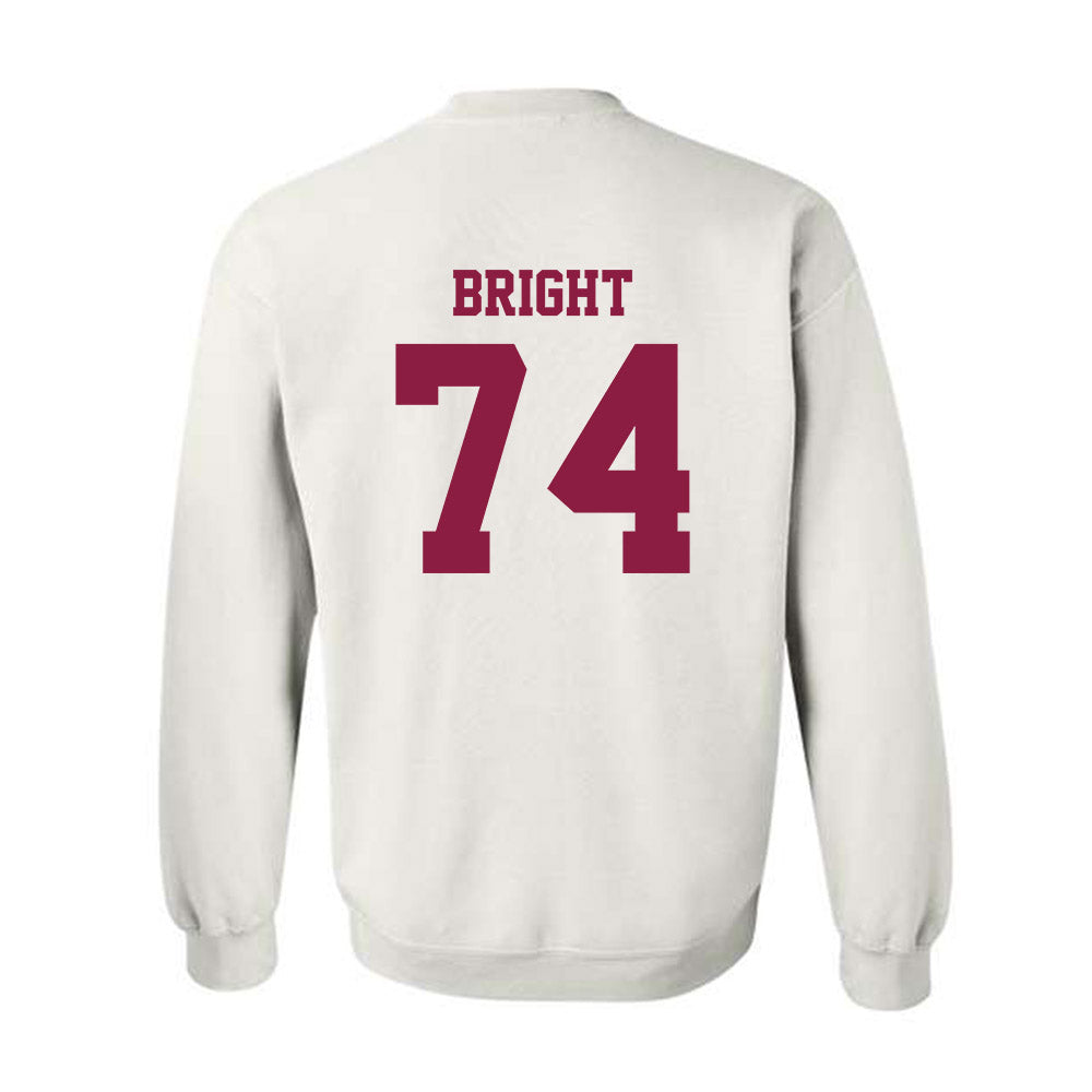 Virginia Tech - NCAA Football : Marlen Bright - Classic Fashion Shersey Crewneck Sweatshirt-1