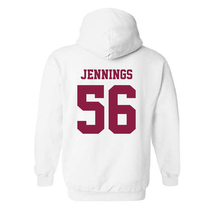 Virginia Tech - NCAA Football : Daniel Jennings - Classic Fashion Shersey Hooded Sweatshirt-1