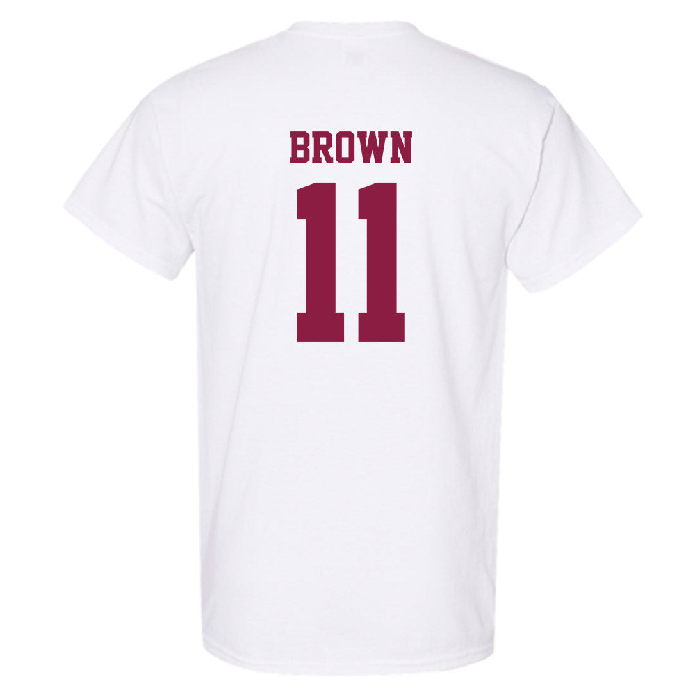 Virginia Tech - NCAA Football : Davion Brown - Classic Fashion Shersey T-Shirt-1