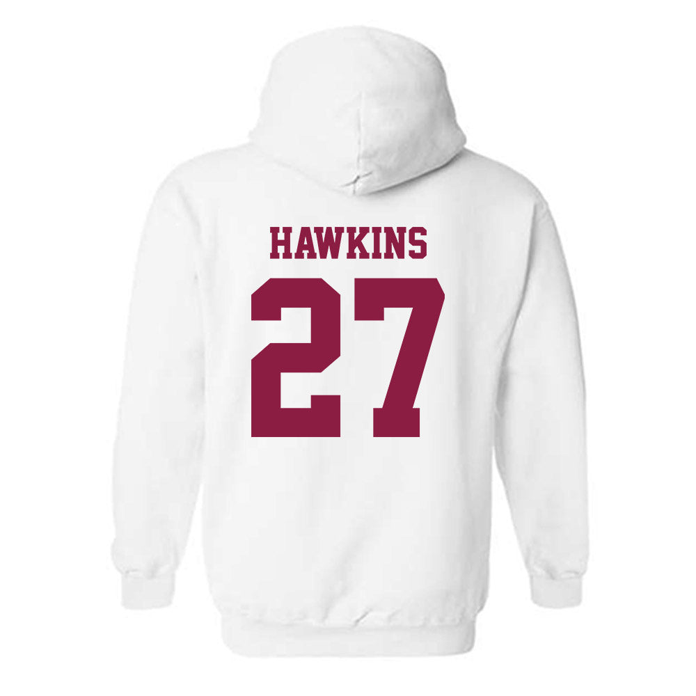 Virginia Tech - NCAA Football : Marcellous Hawkins - Classic Fashion Shersey Hooded Sweatshirt-1