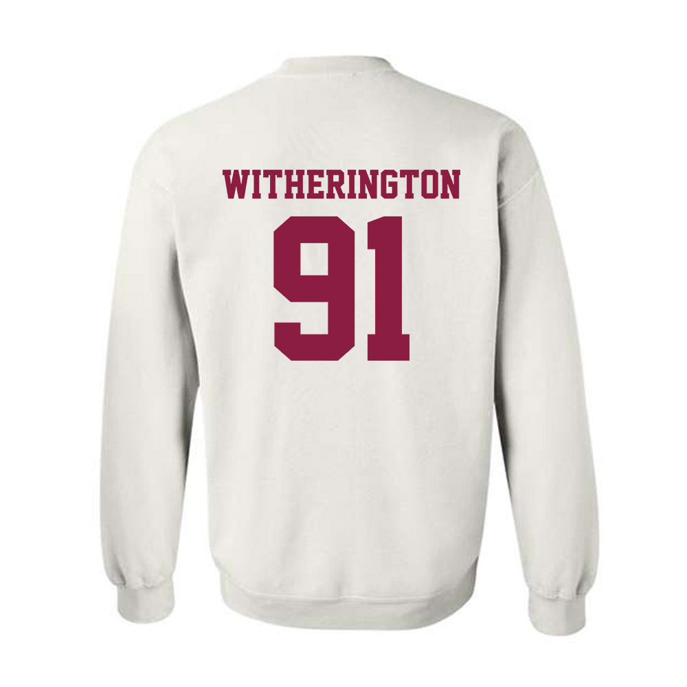 Virginia Tech - NCAA Football : Garrett Witherington - Classic Fashion Shersey Crewneck Sweatshirt-1