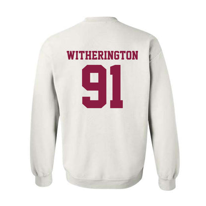 Virginia Tech - NCAA Football : Garrett Witherington - Classic Fashion Shersey Crewneck Sweatshirt-1