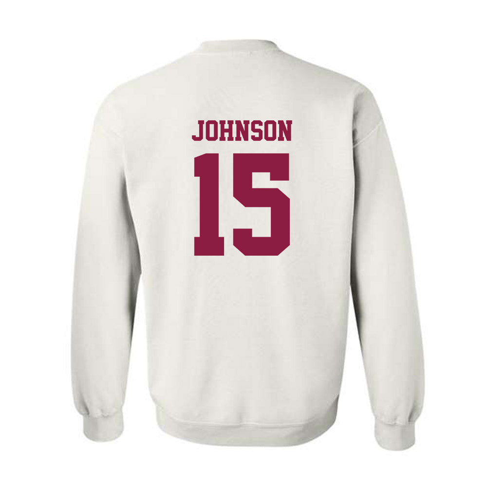 Virginia Tech - NCAA Football : Brennan Johnson - Classic Fashion Shersey Crewneck Sweatshirt-1