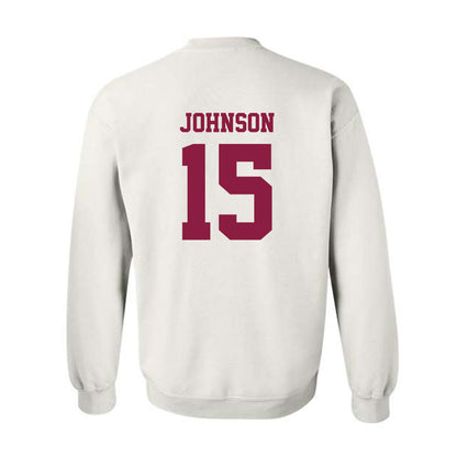 Virginia Tech - NCAA Football : Brennan Johnson - Classic Fashion Shersey Crewneck Sweatshirt-1