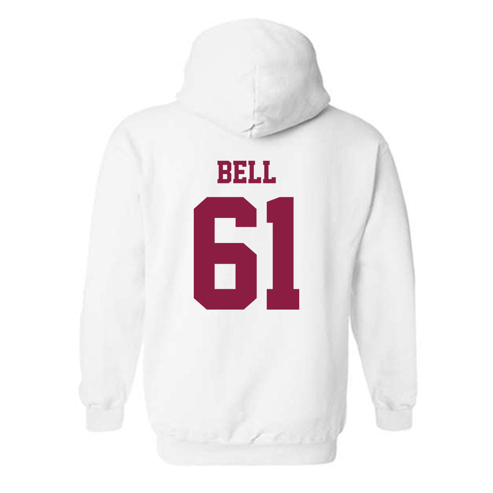 Virginia Tech - NCAA Football : Justin Bell - Classic Fashion Shersey Hooded Sweatshirt-1
