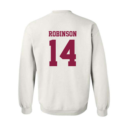 Virginia Tech - NCAA Football : Sheldon Robinson - Classic Fashion Shersey Crewneck Sweatshirt-1