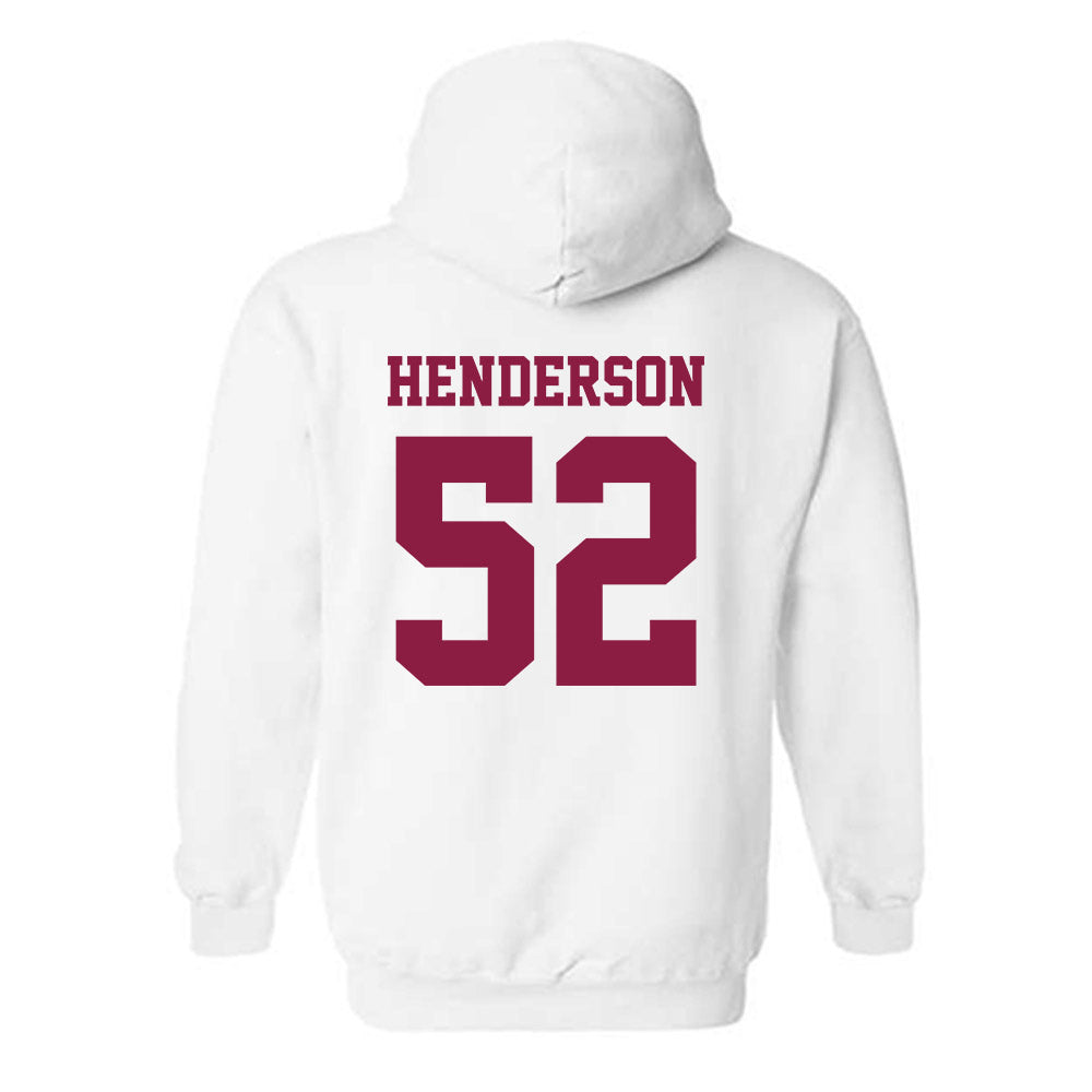 Virginia Tech - NCAA Football : Sherrod Henderson - Classic Fashion Shersey Hooded Sweatshirt-1