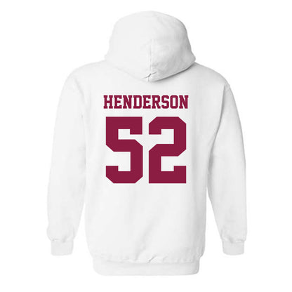 Virginia Tech - NCAA Football : Sherrod Henderson - Classic Fashion Shersey Hooded Sweatshirt-1