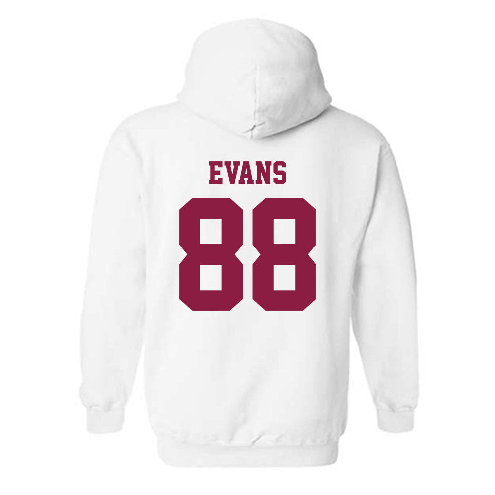 Virginia Tech - NCAA Football : Christian Evans - Classic Fashion Shersey Hooded Sweatshirt-1