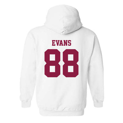 Virginia Tech - NCAA Football : Christian Evans - Classic Fashion Shersey Hooded Sweatshirt-1