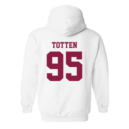 Virginia Tech - NCAA Football : Nathan Totten - Classic Fashion Shersey Hooded Sweatshirt-1
