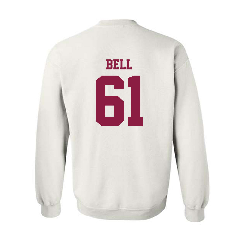 Virginia Tech - NCAA Football : Justin Bell - Classic Fashion Shersey Crewneck Sweatshirt-1