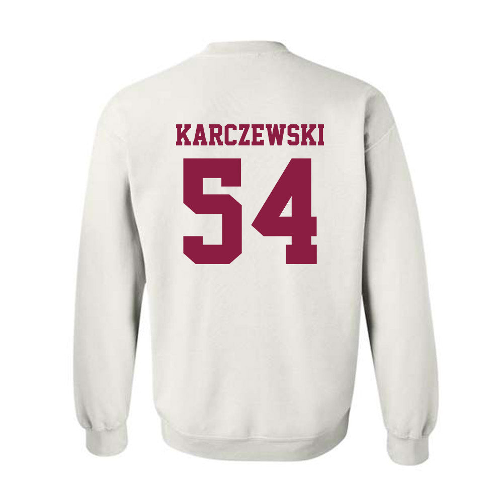Virginia Tech - NCAA Football : Grant Karczewski - Classic Fashion Shersey Crewneck Sweatshirt-1