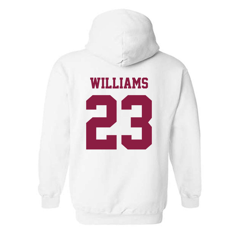 Virginia Tech - NCAA Football : Thomas Williams - Classic Fashion Shersey Hooded Sweatshirt-1