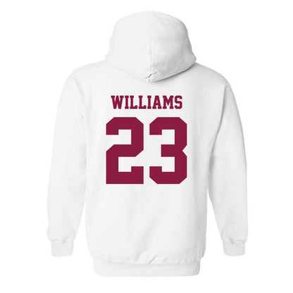Virginia Tech - NCAA Football : Thomas Williams - Classic Fashion Shersey Hooded Sweatshirt-1