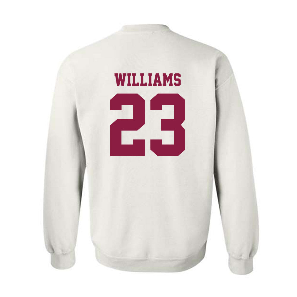 Virginia Tech - NCAA Football : Thomas Williams - Classic Fashion Shersey Crewneck Sweatshirt-1