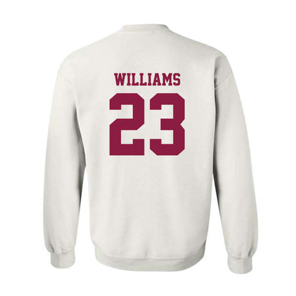 Virginia Tech - NCAA Football : Thomas Williams - Classic Fashion Shersey Crewneck Sweatshirt-1