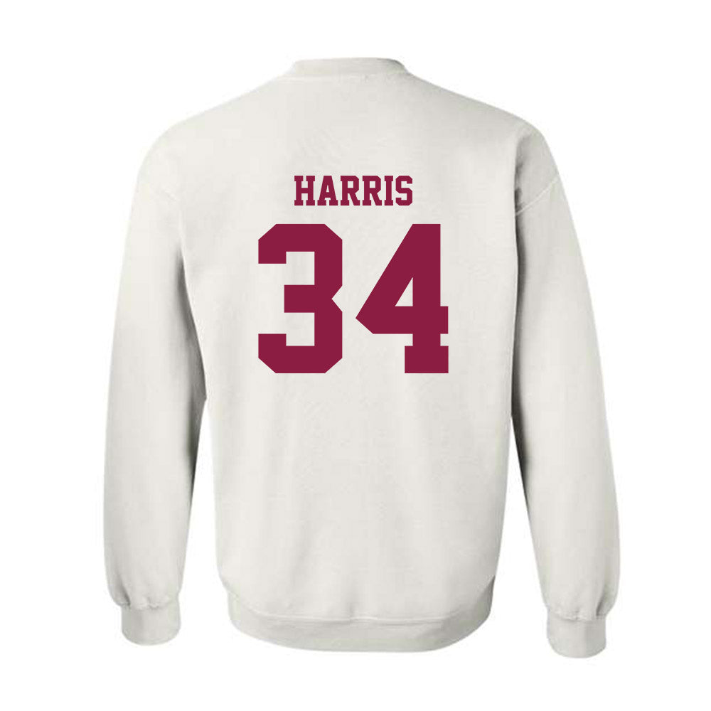 Virginia Tech - NCAA Football : Cortez Harris - Classic Fashion Shersey Crewneck Sweatshirt-1