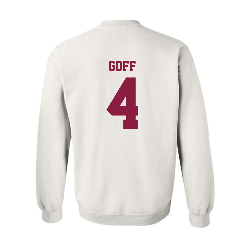 Virginia Tech - NCAA Women's Basketball : Natalee Goff - Classic Fashion Shersey Crewneck Sweatshirt-1