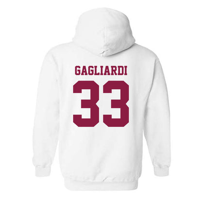 Virginia Tech - NCAA Softball : Mia Gagliardi - Classic Fashion Shersey Hooded Sweatshirt-1