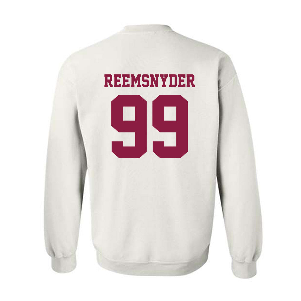 Virginia Tech - NCAA Football : Cole Reemsnyder - Classic Fashion Shersey Crewneck Sweatshirt-1